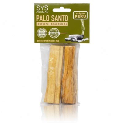 SYS AROMAS Palo Santo 25 gr Ambientadores de hogar, Multicolor, Único Cover
