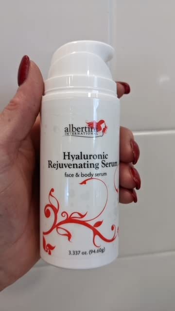 Hyaluronic Rejuvenating Serum for Face & Body 3.34 oz, Natural, Non-greasy, with Vitamin B5 and Niacinamide