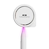 Toothbrush Sanitizer, UV Toothbrush Sanitizer and Holder with Fan Drying 3 Minute Timer Toothbrush Covers for Any Toothbrush, Rechargeable...