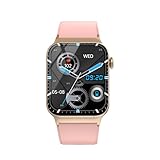STECEi Smartwatch Uomo, Schermo Touch HD da 1,85'', Oltre 110 Modalità Sport, Impermeabile IP68, Rosa