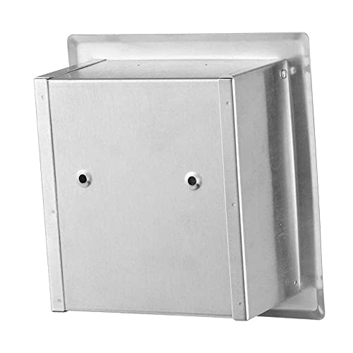 Xhjtd 1Pc Toilet Paper Holder Tissue Dispenser Roll Box Stainless Steel Waterproof Polished Chrome Concealed #TOP3