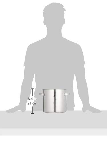 Amazon｜EBM モリブデンジII 寸胴鍋(目盛付)21cm 蓋無｜寸胴鍋