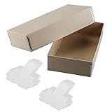 Adorama Archival 35mm Size 400 Slide Storage Box with Divider Boxes, Holds 400 Slides, 11 1/4 x 6 inches x 2 1/2 inches
