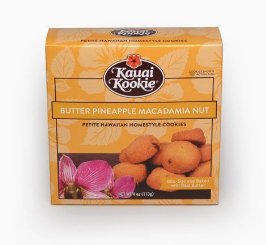 Pineapple Macadamia Butter Cookies 4 oz by Kauai Kookie