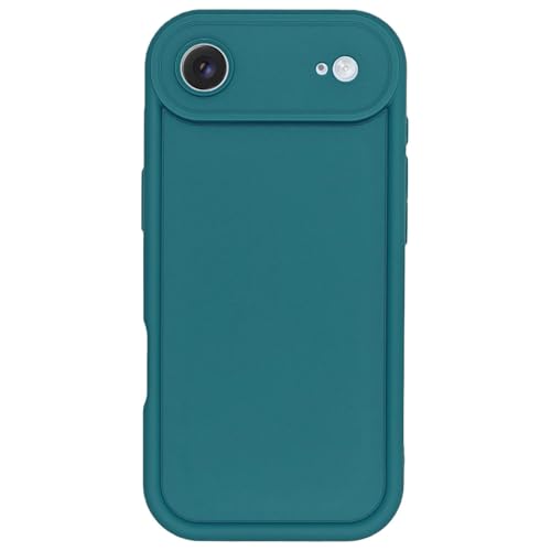 Image of Puxicu Slim Case for iPhone 17 Air, Enhanced Camera Protection, Shockproof Skin-Friendly Touch Soft Case Cover for iPhone 17 Air Phone 6.5 inch, Blue