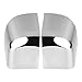 Top Half Mirror Cover for F250 F350 F450 Super Duty Triple Chrome Plated 2008-2016 (One Pair)