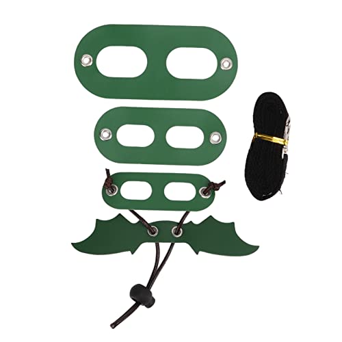 Small Reptiles Animals Harness Soft Adjustable Bearded Dragon Leash Lizard Pet Traction Rope (Green Wings)