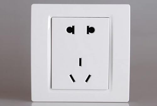 Mehrfachsteckdose, 3 Stück Steckdose Erweiterungen 2-in-1 Steckdosenadapter AC 250V/16A, 3680W Max, Tragbare Wandplatte Steckdosen für Haushaltsgerät, Smartphone, PC Cover