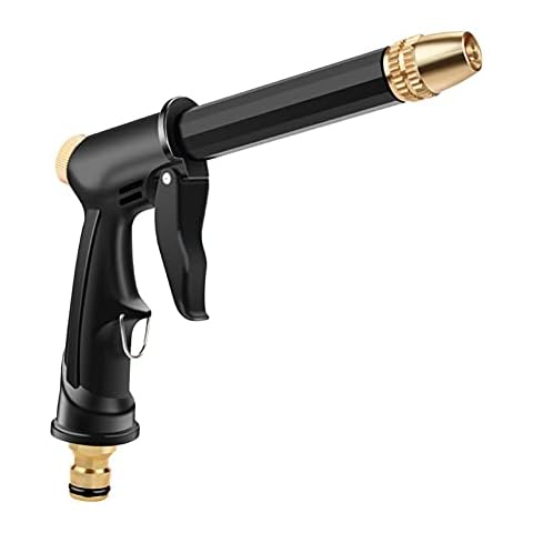 BesDirect Garden Hose Spray Gun, Portable High-Pressure Water Hose Pipe Spray Gun for Cleaning Car Wash Machine, Garden Watering Hose Nozzle Sprinkler Foam Water Gun Cover