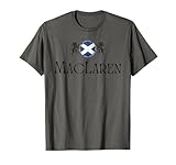 MacLaren Clan Apellido escocés Escocia Heráldica Camiseta
