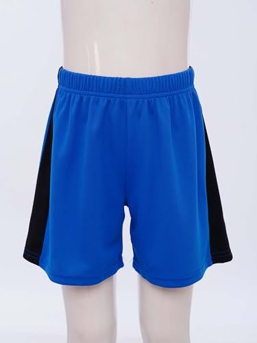 YiZYiF Kids Boys Color Block Sports Shorts Quickdry Mesh Athletic Shorts for Soccer Basketball Running Workout3