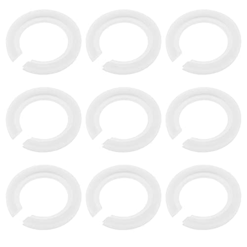 30pcs Abat-jour Anneau Adaptateur E27 à E14 Abat-jour en Plastique Anneau Convertisseur Abat-jour Anneau Réducteur Adaptateur Rondelle pour Supports de Lampe
