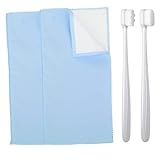 Syyflibb Silver Jewellery Cleaner Kit – 2 Ultra-Soft Brushes (Flat & Wave) + Dual...