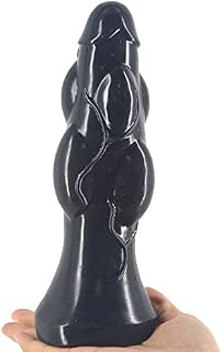 Yrrddxxoo Patio trasero para hombre y mujer Dlos con varillas granulares de 7.83 pulgadas (color: negro)