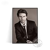 BOBSLA Poster Tom Cruise Affiche Film Acteur Affiche Portrait Photos Affiches Et Impressions Toile Peinture Dcor  La Maison 50X70Cm Pas De Cadre