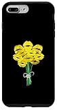 Installazione facile University Varsity-Gold Color Flower Baci Custodia per iPhone 7 Plus/8 Plus