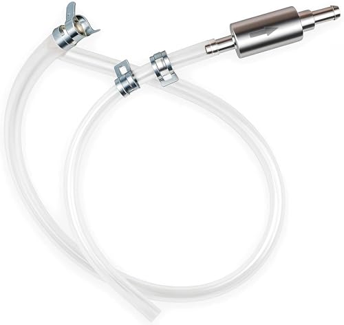 Vayfoni Universal Brake Bleeding Kit Hydraulic Brake Bleeder Tool with One-Way Valve Durable Rubber Hose for Clutch & Brake Bleeding on Cars Motorcycles & Electric Bicycles