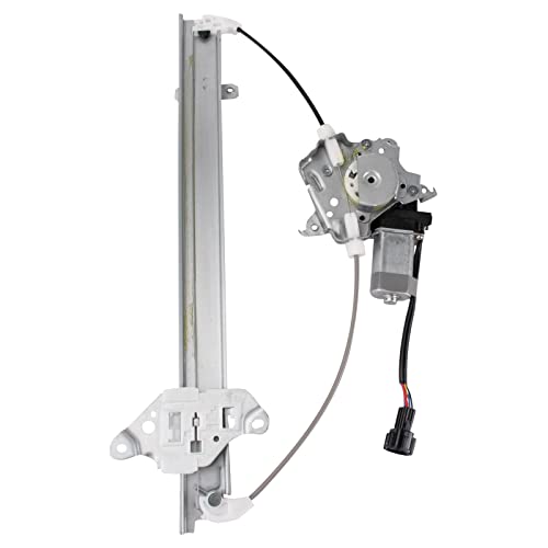 Image of TRQ Front Left Power Window Regulator & Motor Assembly Drivers Side Compatible with 2007-2012 Nissan Versa