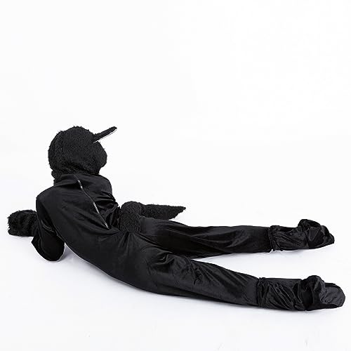 Disfraz de gato negro para niños y niñas miniatura 5