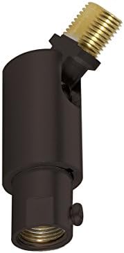 WAC Lighting SK14S-DB Flexrail 1 Sloped Ceiling Adapter,Brushed Nickel