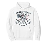 Vance Rubio para Presidente 2028 Elección Patriótica Republicana Sudadera con Capucha