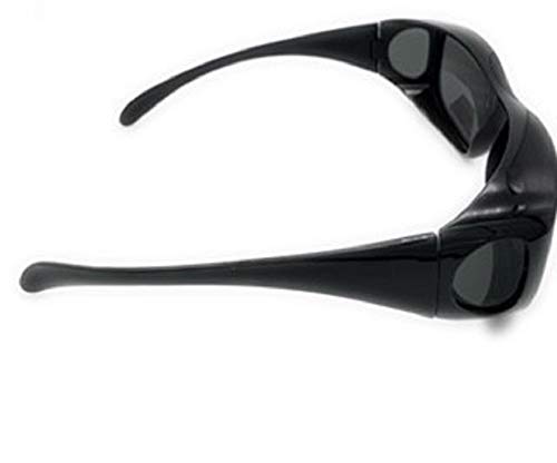 Image of Fit Over Sunglasses Polarized Lens Wear Over Prescription Eyeglasses 100% UV Protection for Men and Women