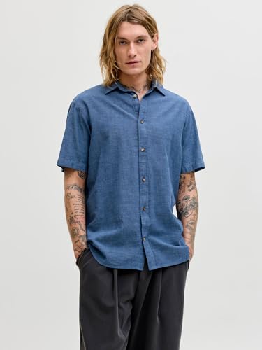Jjesummer Linen Blend Shirt S/S Sn – Ansicht 2