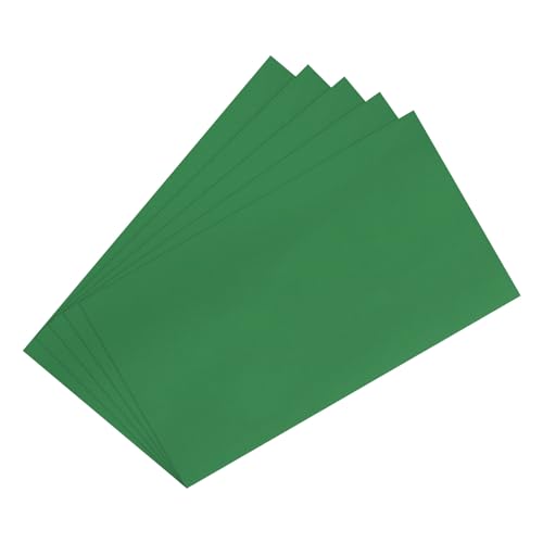 Hojas de espuma EVA verde de 2mm y 90x50 cm para manualidades de disfraces y cosplay pack de 5