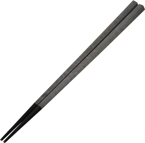 皿 ARAS Chopsticks reusable Gray 9.1 inches, made in Japan, Dishwasher-safe, Durable, Pentagon, Simple