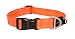 ROGZ Reflective Dog Collar for Extra Large Dogs, Adjustable from 17-27 inches, Orange