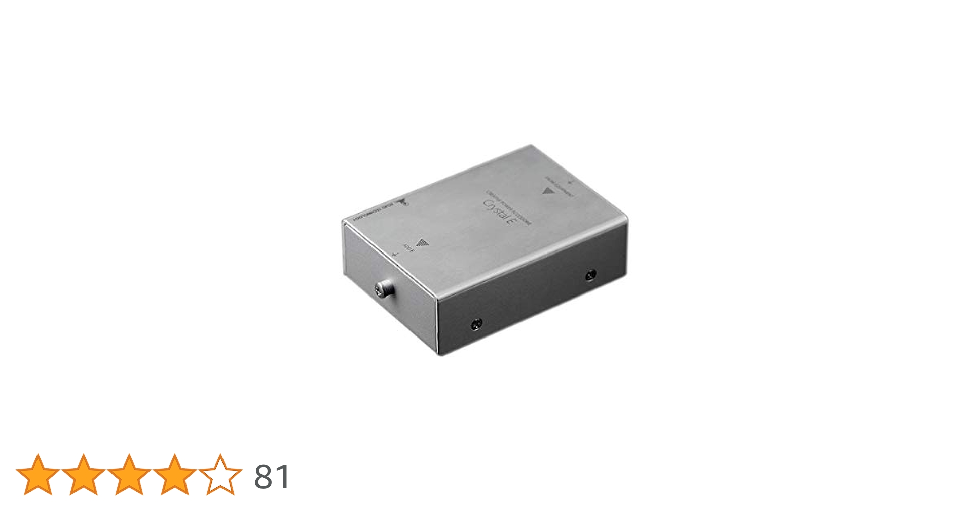 modrateET-01 BK/SL AV機器用仮想アース e-Terminus modrateET-01 BK/SL AV機器用仮想アース e-Terminus modrateET