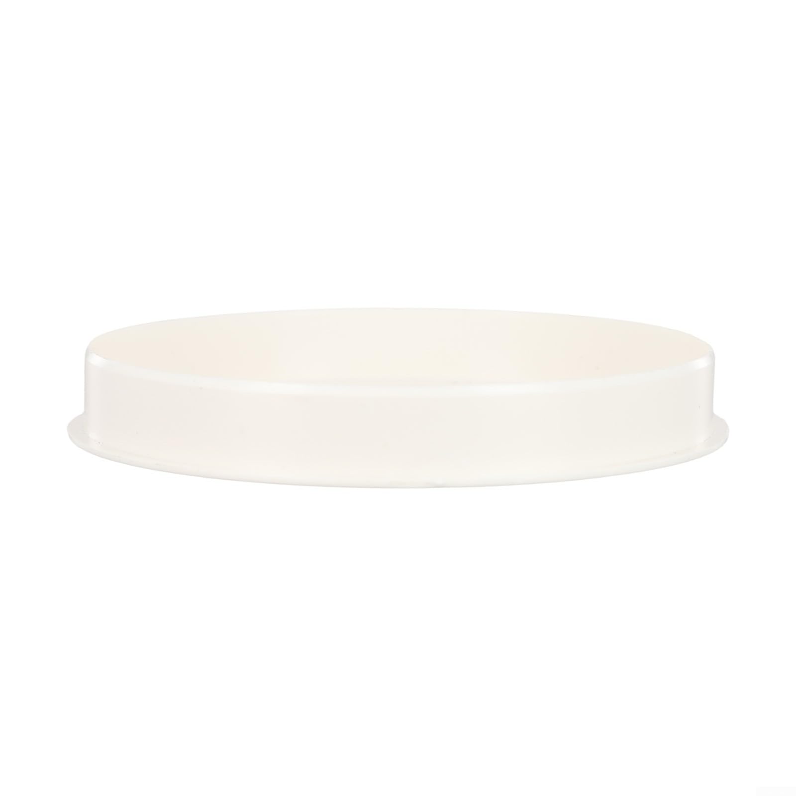 Zilimontt Bouchon de protection de canalisation en PVC - Étanche - 50-160 mm - Blanc (160 mm)