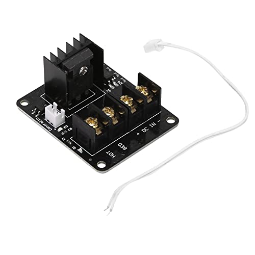 Ntcpefy 3D Printer hotbed MOSFET expansion module inc 2pin A8 A6 A2 Compatible Black