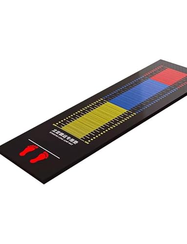 Tapis de saut en longueur debout antidérapant pour éviter les glissades lors des tests