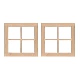 Idéal pour les collectionneurs et les bricoleurs : que vous soyez débutant ou constructeur de modèles expérimenté, ces cadres de fenêtre miniatures sont un ajout indispensable à votre collection. Ils sont idéaux pour créer des environnements et des scènes de maison de poupée personnalisés et uniques.