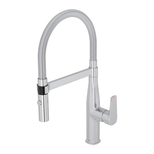 Misturador Monocomando Cozinha Com Flexível Level Gourmet Cromado Deca