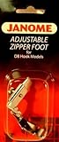 Janome Adjustable Zipper Foot for DB Hook Models