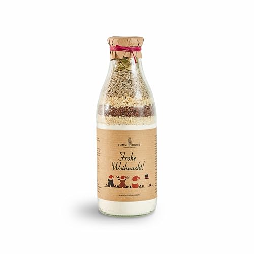 Brotbackmischung'Weihnachten Männchen auf Ast' Backmischung Brotbackmischung im Glas Weihnachten Geschenk Geschenkidee