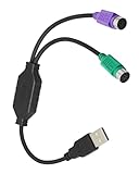 ✪ COMPATIBILITÉ. Il fonctionne parfaitement même avec des claviers très anciens. il vous permet de réutiliser l'ancienne configuration avec un KVM PS2 complet. Il fonctionne avec Linux et Win. Les vieux claviers et souris qui se trouvaient dans la cave peuvent à nouveau s'avérer utiles.