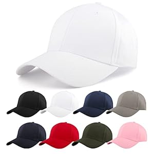 KELOYI Casquette De Baseball pour Hommes Femmes Cap Coton Adjustable Running Plein Air Et Les Loisirs