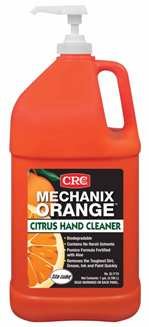 CRC Mechanix Orange Hand Cleaner Gallon with Pump
