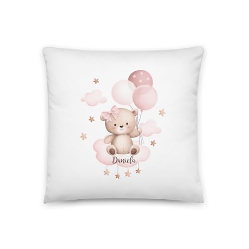Kembilove Cojín Personalizado para Niña | Infantil para Guardería | Mimos | Cojines para Niñas