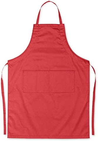 GiftmateApron Men Women for Cooking Baking Painting Gardening | Cotton Adjustable Apron with 2 Pockets | Oilproof Chef Apron for Kitchen Cafe Restaurant Barista