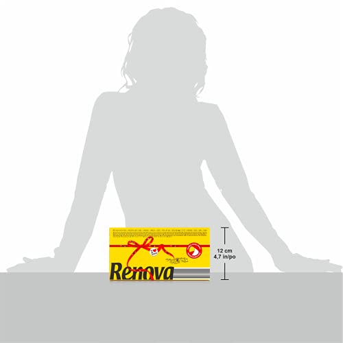 Renova Red Label gelbe Gesichtshandtücher, 80 Stück Renova Extra Soft Cleaning Gloves Gelb