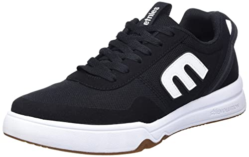 Etnies Men's Sneaker Skate Shoe, Black White Gum, 10