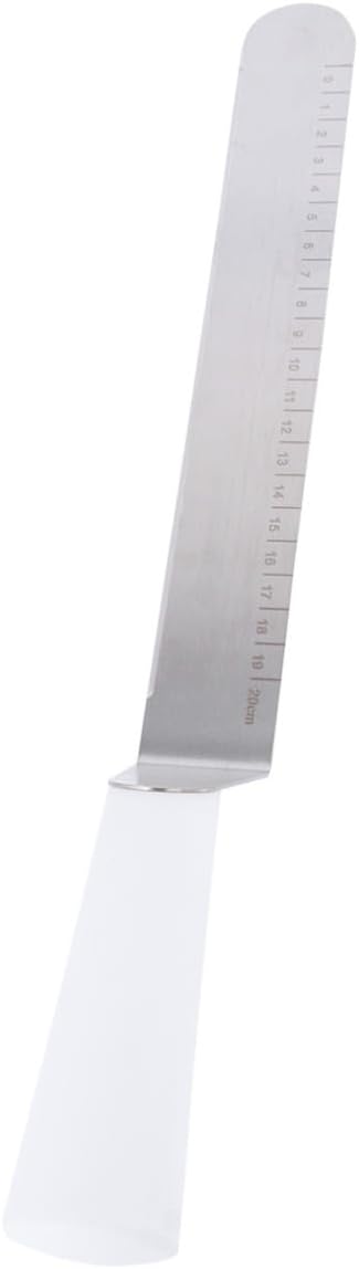 Stainless Steel Cake Spatula with Scale for Frosting and Cream