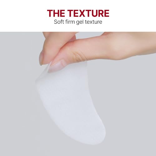 Tapa-olhos emaranhados com ajuste de rugas – adesivos sob os olhos para olheiras e olhos inchados, t