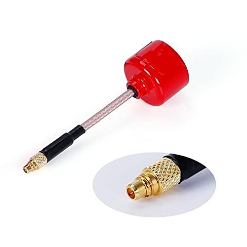 TYXTTGY Drone 5.8G 2.3dbi VTX RHCP Antenna for FPV Goggles and RC Racing Drone Accessories(Striaight MMCX)