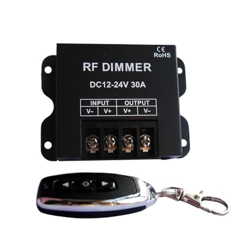 Gradateur LED pour ambiance lumineuse de salon avec ruban 12V 24V 30A