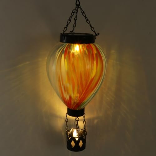 Lanterne solaire montgolfière féerique pour illuminer vos souvenirs de famille